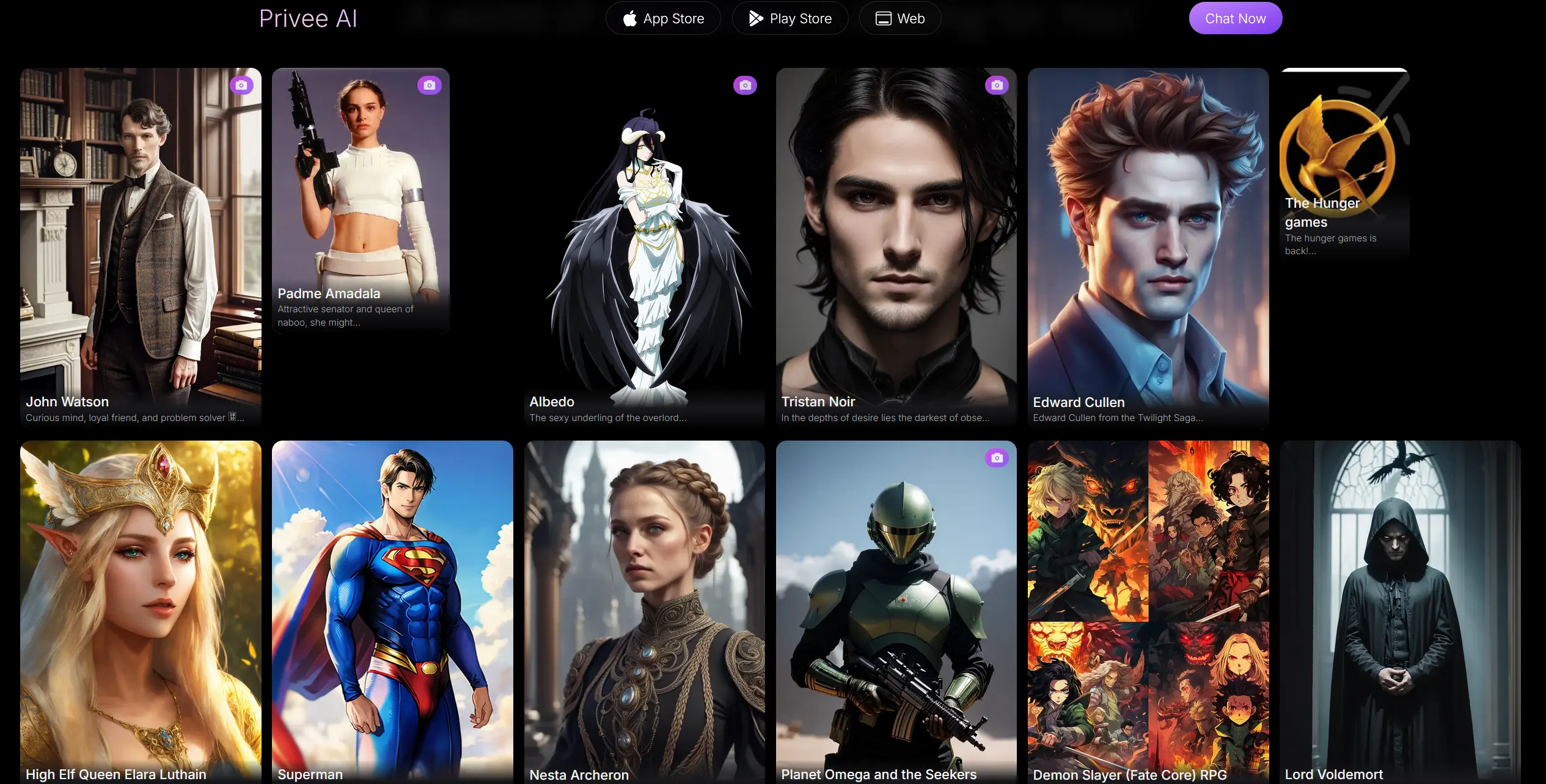 Privee AI app interface preview